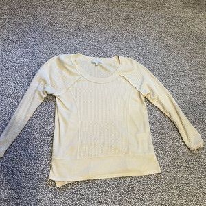 Eri + Ali oversized waffle shirt